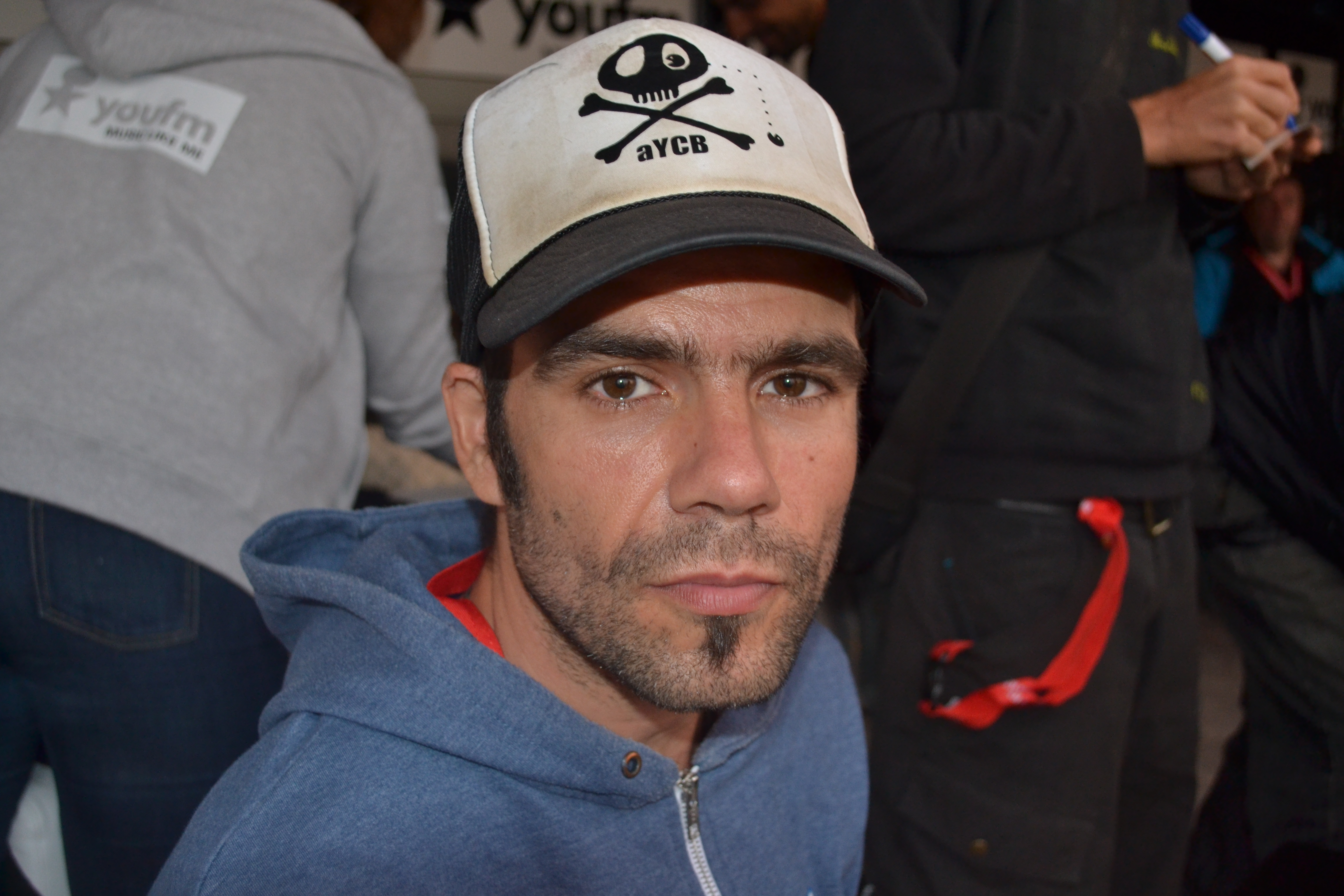 Ben Pavlidis (Ohrbooten) :"Das Booking der Bands  ist ihr beim Open Flair einmalig, es ist wirklich für jeden was dabei. Dazu noch die einmalige Atmospähre mit dem See direkt an der Bühne."(Foto: Florian Abanto)