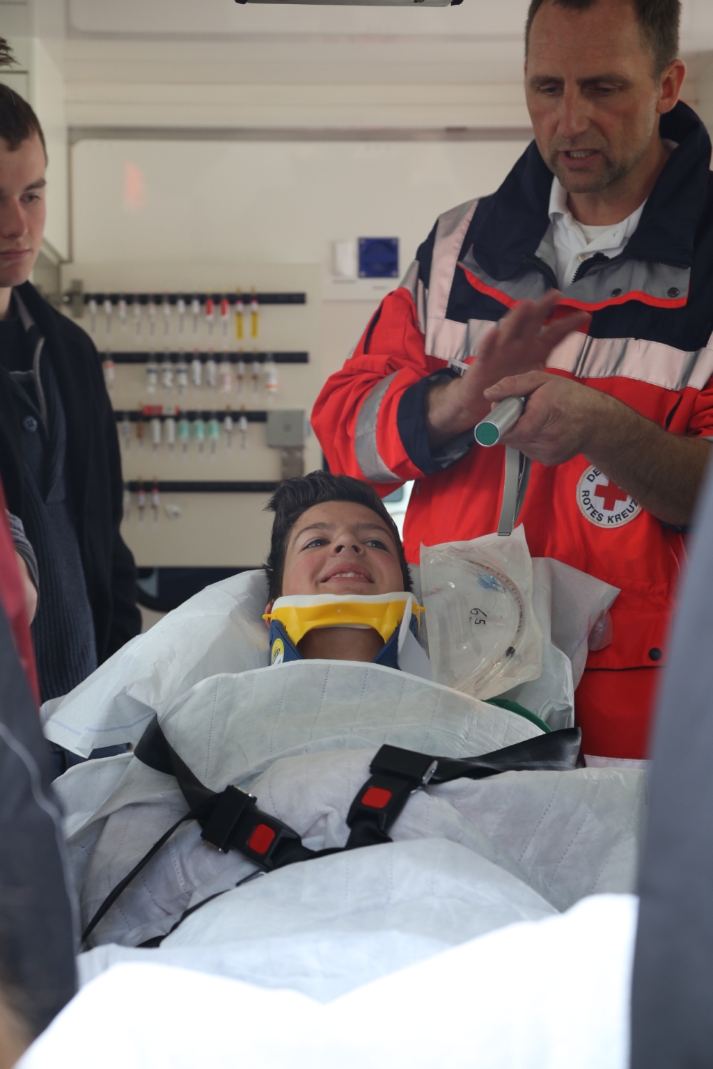 Hier ist der "Patient" schon optimal versorgt.